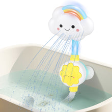 Load image into Gallery viewer, Baby Shower Bath Toy Set- Cloud Sprinkler Faucet with Foldable Bathtub Shower Head-Fun Bath Sprays & Tubs for Toddlers, Perfect Bathtime Gift for Kids