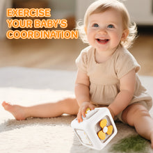 Load image into Gallery viewer, 6-in-1 Activity Cube Toy-Montessori Sensory Learning Cube with Spinner, Switch, Knob & Slider |Early Educational Development Toy for Toddlers 12 Months+