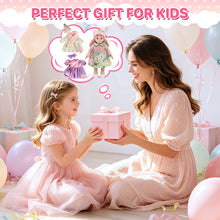 Load image into Gallery viewer, 14 Inch Doll Dress Up Playset, Baby Doll with 3 Outfits & Accessories, Handbags, Hairbrush, Makeup, Hair Accessories, Toy Phone, Cute Pet, Pretend Play Toy Gift for Kids Aged 3+