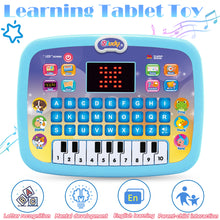 Load image into Gallery viewer, Toddler Tablet Early Learning Educational Toy Multi-Function Musical Touch Pad Activity Computer with Sound and Light for Kids