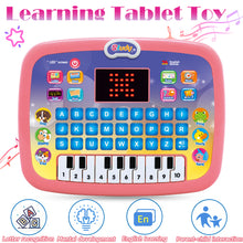 Load image into Gallery viewer, Early Learning Educational Toy Tablet Multi-Function Musical Touch Pad Activity Computer with Sound and Light for Kids Great Gift