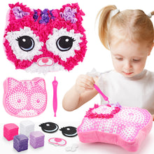 Load image into Gallery viewer, DIY Animal Decompression Pillow Dolls & Stuffed Toys Kids Toys Safe PP Cotton Fabric Bright Colors No Sewing Needed Craft Toy for Kids