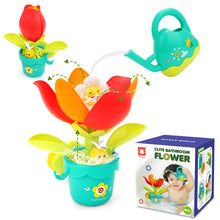 Load image into Gallery viewer, Garden Flowerpot Baby Bath Toys Baby Sensory Enlightenment Game Bath Toys Creative Puzzle Gift Suitable for children 18 months