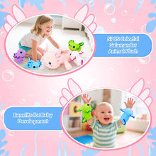 Load image into Gallery viewer, Axolotl Plush Toy Set-1PCS Cute Axolotl Stuffed Animals Soft Kawaii Plushies and 4PCS Cute Axolotl Slap Bracelet for Kids,Gifts for Girls & Boys, Bedroom Decor,Cuddle Buddy