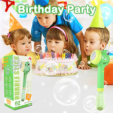 Load image into Gallery viewer, Green Crocodile Bubble Machine Portable Bubble Maker Toy Gift with Light & Music