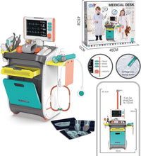 Load image into Gallery viewer, Kids Doctor Trolley Set - Pretend Medical Playset with Realistic Accessories and Educational Benefits for Boys and Girls Ages 3 and Up, Learning About Healthcare