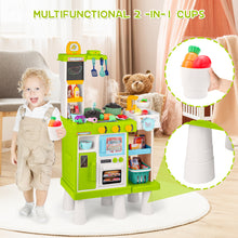 Load image into Gallery viewer, Kids Play Kitchen Set Pretend Cooking Toy with Accessories ¨C Educational Kitchen Playset for Boys and Girls Ages 3+