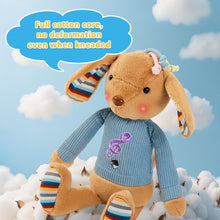 Load image into Gallery viewer, Interactive Baby Musical Plush Toy- Touch Sensor Stuffed Animal with Songs, Rhythm Play & Sound Effects- Soft Light-Up Cuddle Toy for Babies & Toddlers- Sleep Aid & Learning Gift