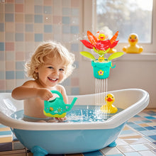 Load image into Gallery viewer, Garden Flowerpot Baby Bath Toys Baby Sensory Enlightenment Game Bath Toys Creative Puzzle Gift Suitable for children 18 months