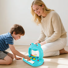 Load image into Gallery viewer, Blowing Ball Frog Piano Toy for Toddlers, Educational Musical Keyboard with Lights & Sounds, Early Learning Development Toy with Color Balls and Piano Keys for Boys & Girls Ages 18+ Months