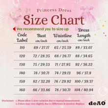 Load image into Gallery viewer, Girls Sequin Puffy Yarn Trailing Star Dress Sleeveless Tulle Gown Wedding Christmas Party Tail Dress Birthday Party Wedding Flower Girl Sweet and Cute Dress, Flower Girl Dress for Ceremony Party
