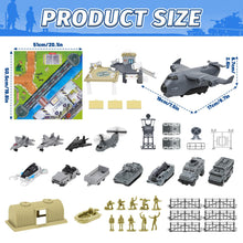 Load image into Gallery viewer, Adventure Base Playset for Kids Large Scene Playset with Vehicles, Aircraft Accessories Imaginative Role Play Gift