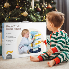 Load image into Gallery viewer, Children Sliding Ball Track Tower Toy Enlightenment Tower with Letter Recognition, Color Discrimination Kids Early Education Infant toy