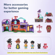 Load image into Gallery viewer, Portable Magical Wizard World Building Castle Doll House Playsets with Light Sound Functions Learning Roleplay Gifts for Kids