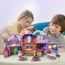 Load image into Gallery viewer, Portable Magical Wizard World Building Castle Doll House Playsets with Light Sound Functions Learning Roleplay Gifts for Kids