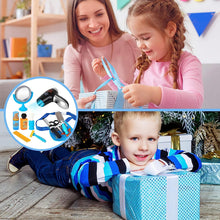 Load image into Gallery viewer, Stylist Hairdresser Barber Salon Role Play Set with Hairdryer Curling Iron Belt Styling Accessories Pretend Play Set for Kids