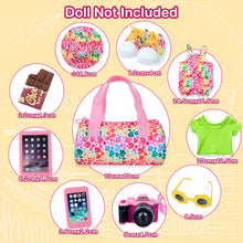 Load image into Gallery viewer, Doll Clothes Outfit for 18-inch Dolls Doll's Clothes Camera Phone Tablet and Carry Bag Birthdays Christmas Gift for Kids(Doll not Included