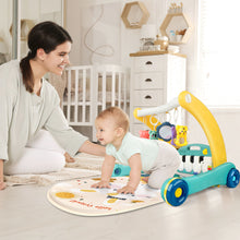 Load image into Gallery viewer, 2-in-1 Baby Play Mat & Activity Gym- Plush Zoo Animal Ball Pit with Engaging Toys for Babies Aged 0-12 Months, ldeal for Early Development, Holiday Gifts, and Stimulating Playtime