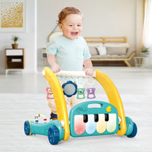 Load image into Gallery viewer, 2-in-1 Baby Play Mat & Activity Gym- Plush Zoo Animal Ball Pit with Engaging Toys for Babies Aged 0-12 Months, ldeal for Early Development, Holiday Gifts, and Stimulating Playtime