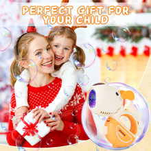 Load image into Gallery viewer, Portable Automatic Bubble Gun with Lights Music Bubble Maker Toys for Kids Boys Girls Outdoor Indoor Garden Wedding Party  Bubble Machine