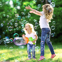 Load image into Gallery viewer, Dinosaur Portable Automatic Bubble Maker Colourful Big Bubble Summer Indoor Outdoor Toys for Kids