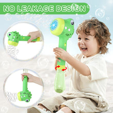 Load image into Gallery viewer, Green Crocodile Bubble Machine Portable Bubble Maker Toy Gift with Light & Music