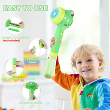 Load image into Gallery viewer, Green Crocodile Bubble Machine Portable Bubble Maker Toy Gift with Light & Music