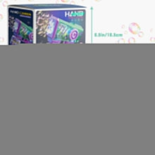 Load image into Gallery viewer, Bubble Gun for Kids Colorful LED Lights colorful bubbles Bubble Maker Outdoor Toys Bubble Gun with Bubble Solution, Bubble Blaster Toy 5000+ Bubbles Per Min Bubble Maker Outdoor Toys for Girls Party