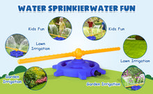 Load image into Gallery viewer, Yard Outdoor Activities Water Sprinklers Summer Toy for Kids Sprays Outside Garden Lawn Water Toys for Boys Girls Activities Backyard Game