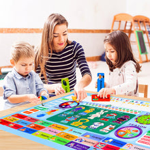 Load image into Gallery viewer, "My Daily Calender" Busy Board Montessori Activity Sensory Board Educational Games Multifunctional Preschool Learning Toys Gift for Boys Girls
