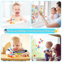 Load image into Gallery viewer, 3PCS Suction Cup Hand Spinner Toys Fidget Spinner Toys for Kids with Suction Cup Baby Interactive Pop Up Sensory Toy Bath Toy