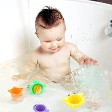 Load image into Gallery viewer, Baby Bath Dinosaur Toy Water Pipes with Waterwheel and Variety of Sea Animals Bathtime Play Toys Safe Material for Children