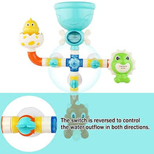 Load image into Gallery viewer, Baby Bath Dinosaur Toy Water Pipes with Waterwheel and Variety of Sea Animals Bathtime Play Toys Safe Material for Children