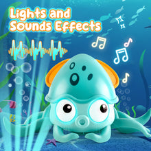 Load image into Gallery viewer, Octopus Crawling Toy with Music and Light Interactive Sensory Toys Educational Crawling Phone Octopus Toy Musical Toy Birthday Gifts