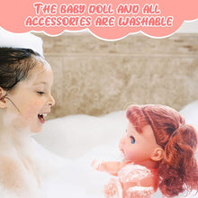Load image into Gallery viewer, Baby Doll Toys Girl Doll Dress-Up Doll Toy Set Baby Doll Clothes & Dolls Accessories for Girls Boys for Birthdays Christmas