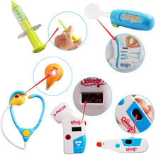 Load image into Gallery viewer, Little Doctor Kids Medical Center Hospital Portable Role Play Set with Accessories