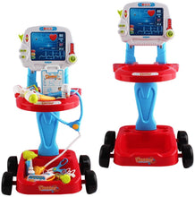 Load image into Gallery viewer, Little Doctor Kids Medical Center Hospital Portable Role Play Set with Accessories