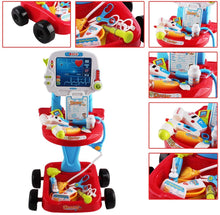Load image into Gallery viewer, Little Doctor Kids Medical Center Hospital Portable Role Play Set with Accessories