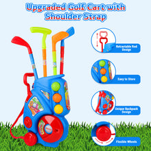 Load image into Gallery viewer, Golf Clubs Toy Set Outdoor Indoor Sports Garden Play Game Toy for Toddlers 3 4 5 Years Old