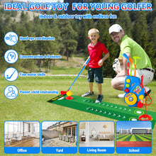 Load image into Gallery viewer, Golf Clubs Toy Set Outdoor Indoor Sports Garden Play Game Toy for Toddlers 3 4 5 Years Old