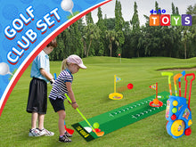 Load image into Gallery viewer, Golf Clubs Toy Set Outdoor Indoor Sports Garden Play Game Toy for Toddlers 3 4 5 Years Old