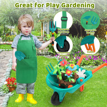 Load image into Gallery viewer, Kids Gardening Playset – 17-Piece Set with Watering Can, Flower Pots, Tools, and Fun Accessories – Encourages Outdoor Exploration, Creativity & Learning for Toddlers – Perfect Birthday & Christmas Gift