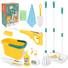 Load image into Gallery viewer, 12 pcs Housekeeping Cleaning Pretend Play Set Toy Gift for Kids