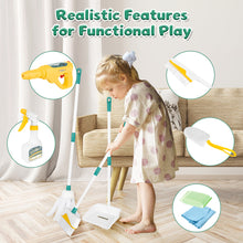 Load image into Gallery viewer, 12 pcs Housekeeping Cleaning Pretend Play Set Toy Gift for Kids