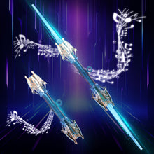 Load image into Gallery viewer, 120 cm Double-Headed LED Colorful Lightsaber Toy - Extendable Laser Sword for Kids and Adults