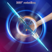 Load image into Gallery viewer, 120 cm Double-Headed LED Colorful Lightsaber Toy - Extendable Laser Sword for Kids and Adults