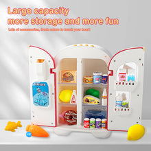 Load image into Gallery viewer, Pretend Play Kitchen Fridge  Playset Kids oy Great Pre-School Gift for Toddlers Boys & Girls Age 3+