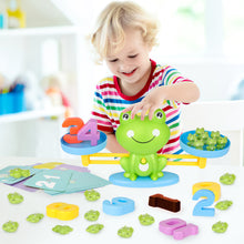 Load image into Gallery viewer, Frog Counting and weight Board Game for Kids, Frog Scales Board Game, Great Family Fun