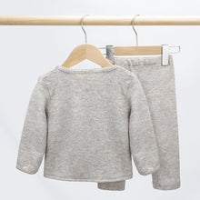 Load image into Gallery viewer, Kids Knit Jacket & Trousers Set – Soft Two-Piece Suit for Toddlers & Babies, Boys & Girls, Spring & Autumn Fashion Warm