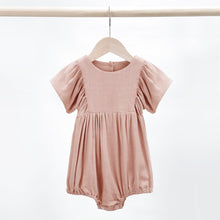 Load image into Gallery viewer, Baby Girl Rompers Linen Cotton Ruffles Bebe One-Piece Newborn Baby Clothes Infant Baby Outfit Baby Girl Clothes Newborn Toddler Spring Summer Fashion